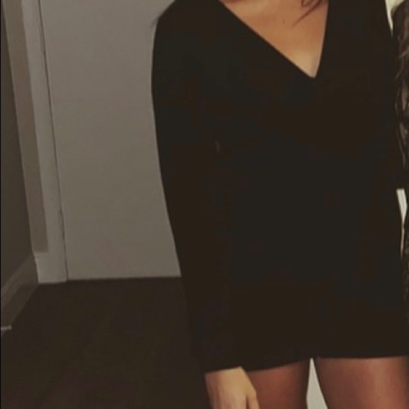 RIVER ISLAND black romper dress size US 6. - Picture 5 of 5